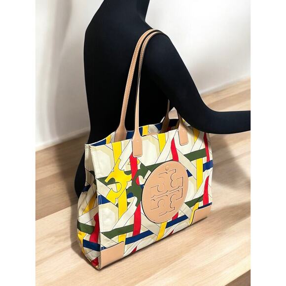 Tory Burch Ella Printed Tote Bag - Picture 7 of 11